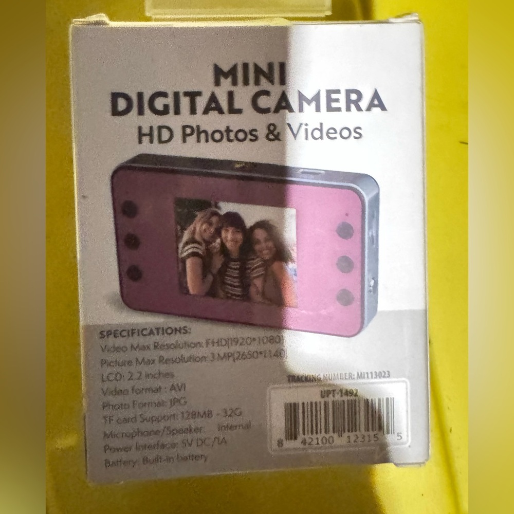 Pink Mini Digital Camera - Picture 2 of 4